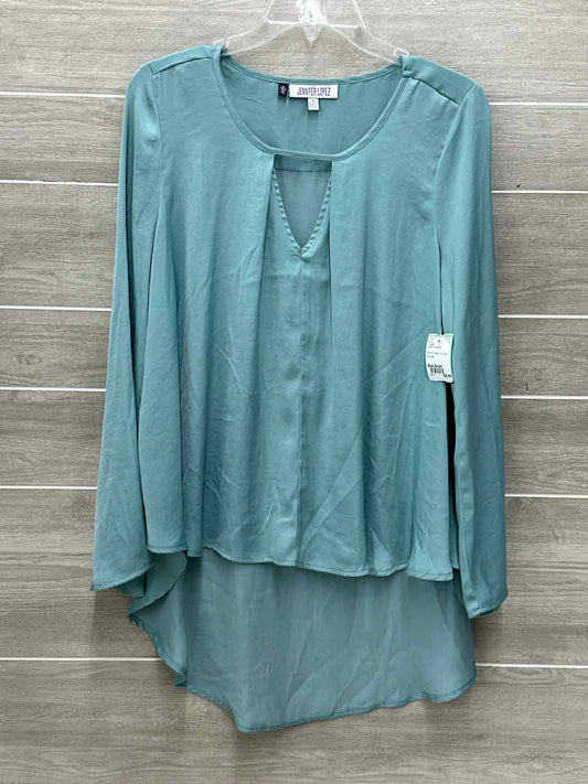 J Lopez Green Womens Size Small Shirt