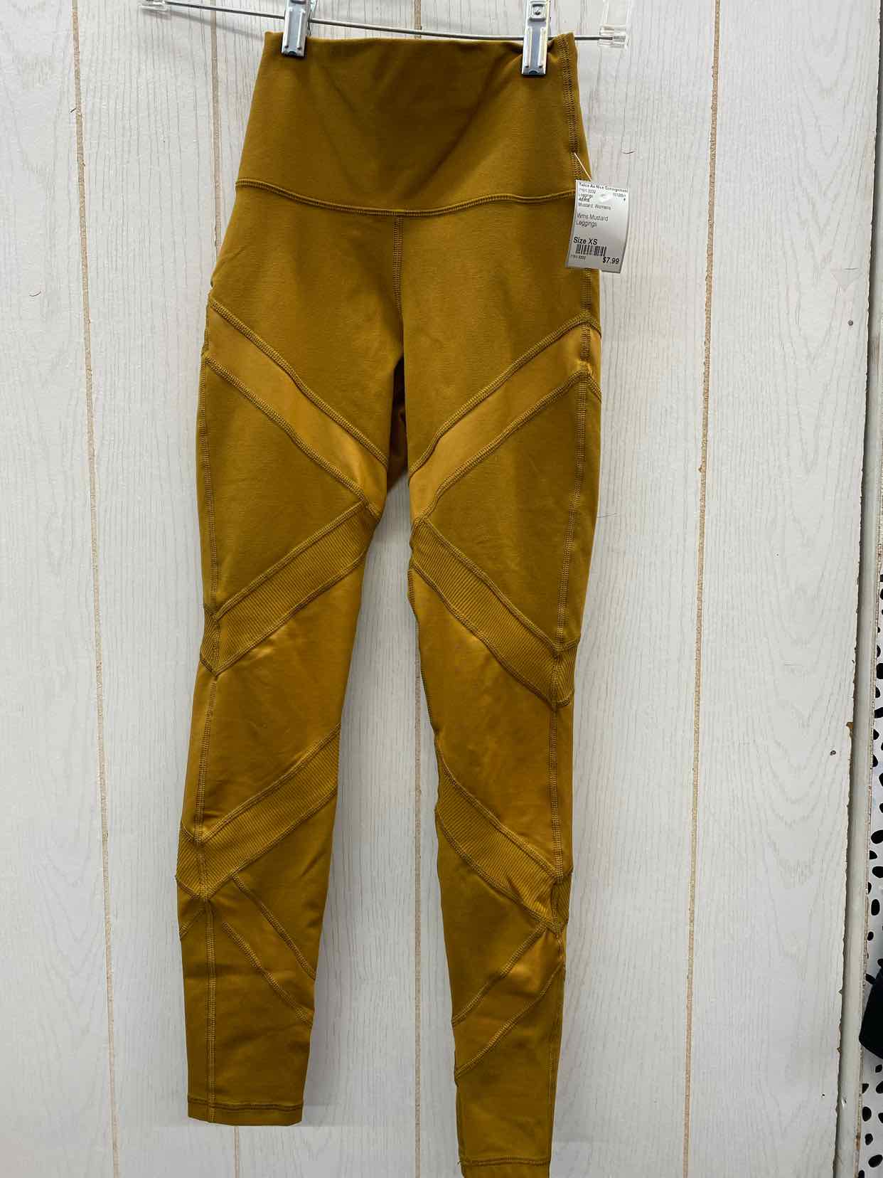 AERIE Mustard Womens Size XS Leggings