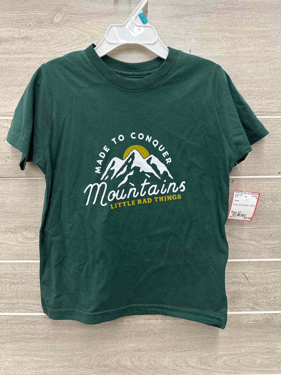 Boys Size 4T Shirt