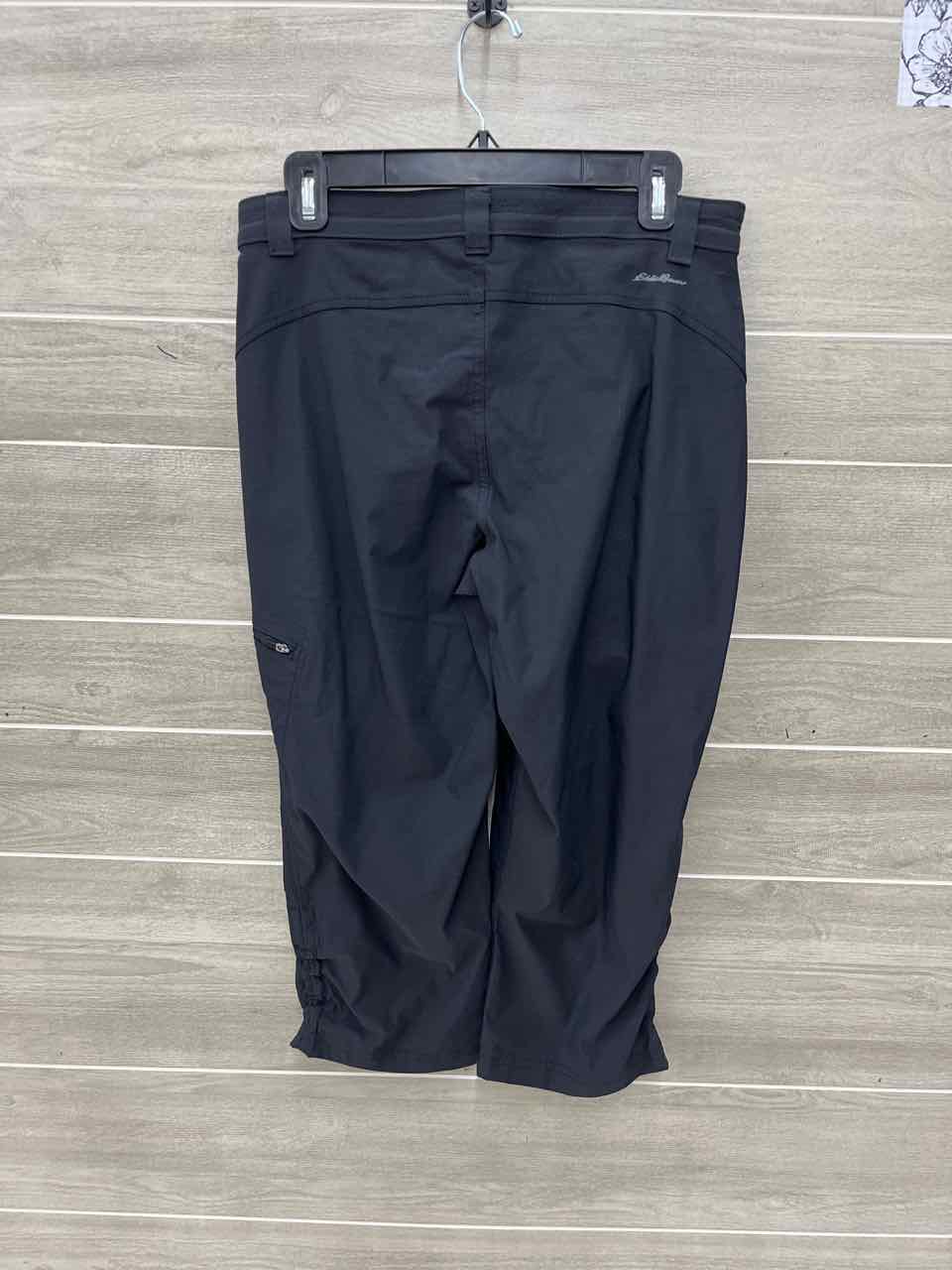 Eddie Bauer Black Womens Women Size 8 Pants