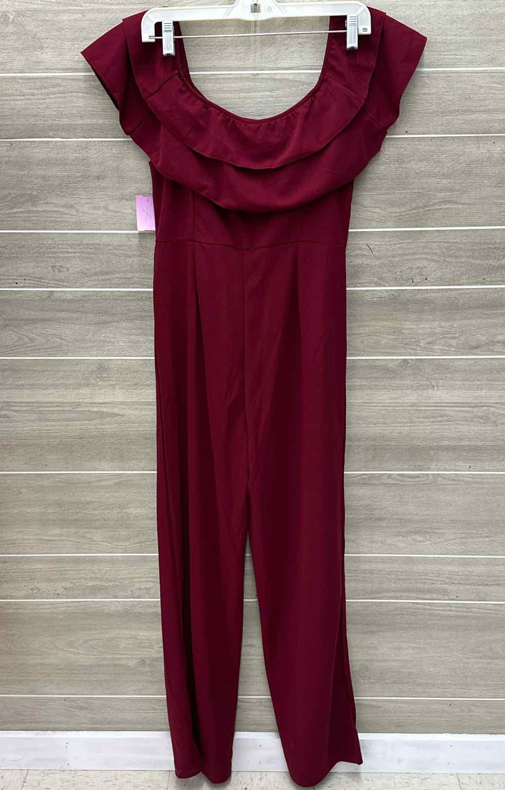 Burgundy Womens Size 6/8 Jumper