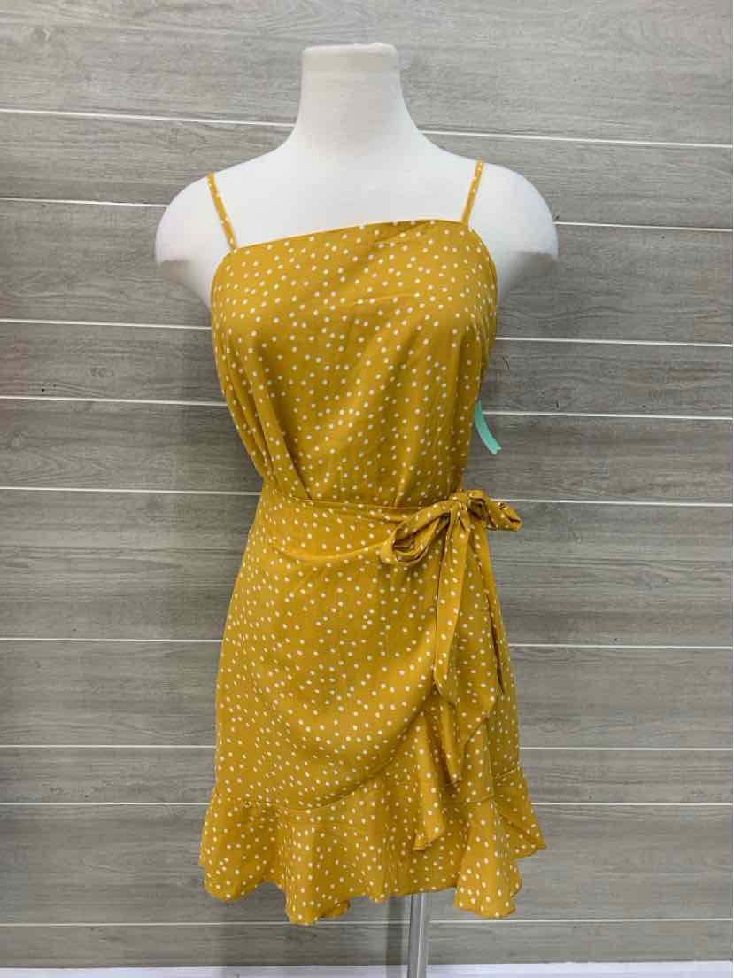 Alter'd State Yellow Womens Size 12 Dress