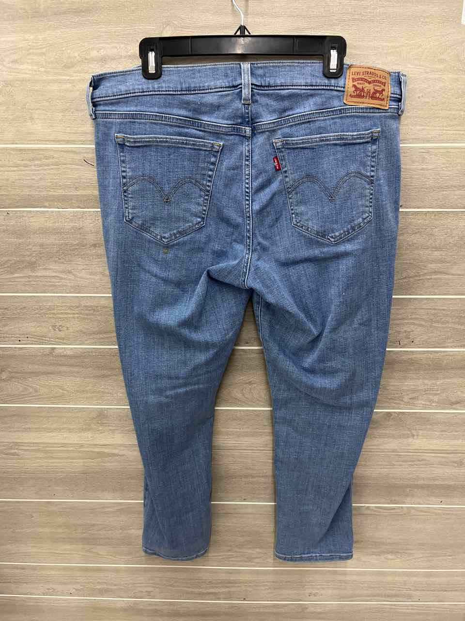 Levis Size 14 Blue Womens Jeans