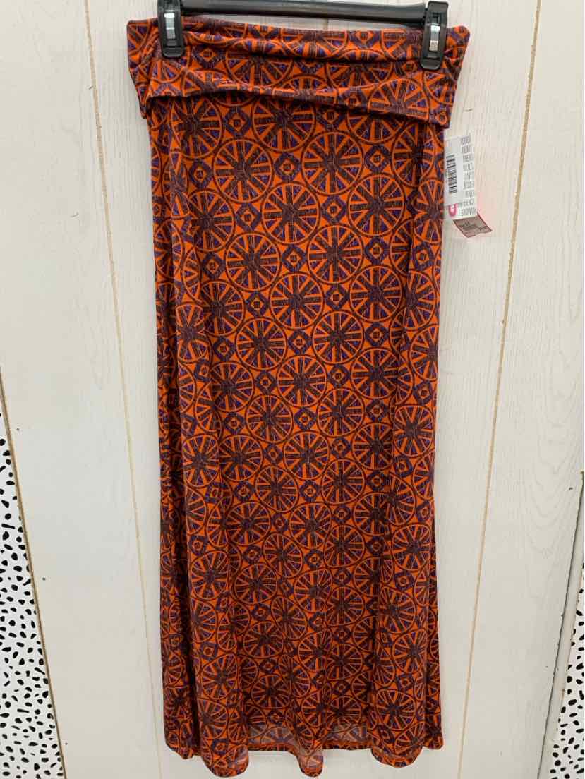 Lularoe Orange Womens Size 6/8 Skirt