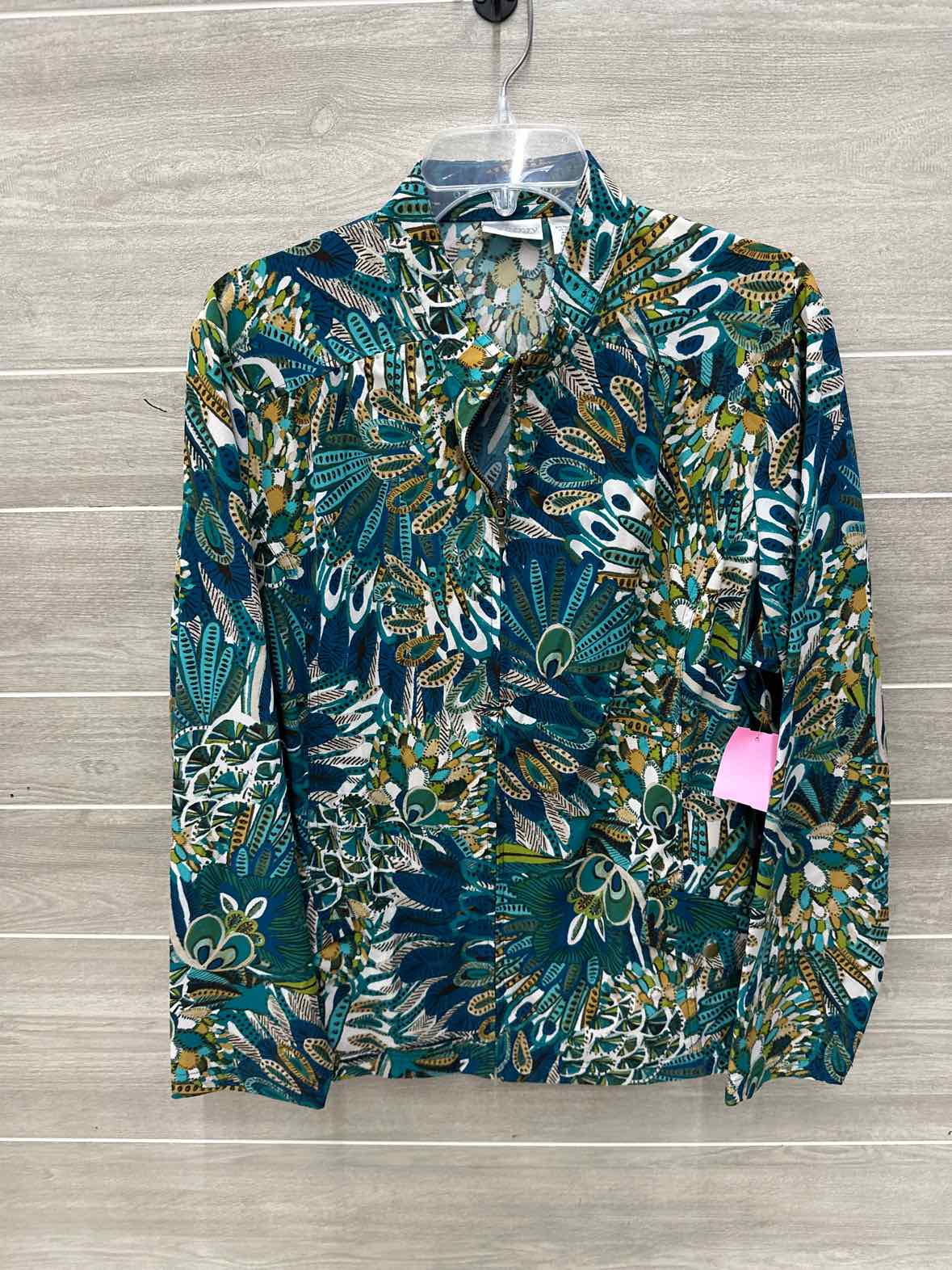 Chico's Size 16 Teal Womens Blazer