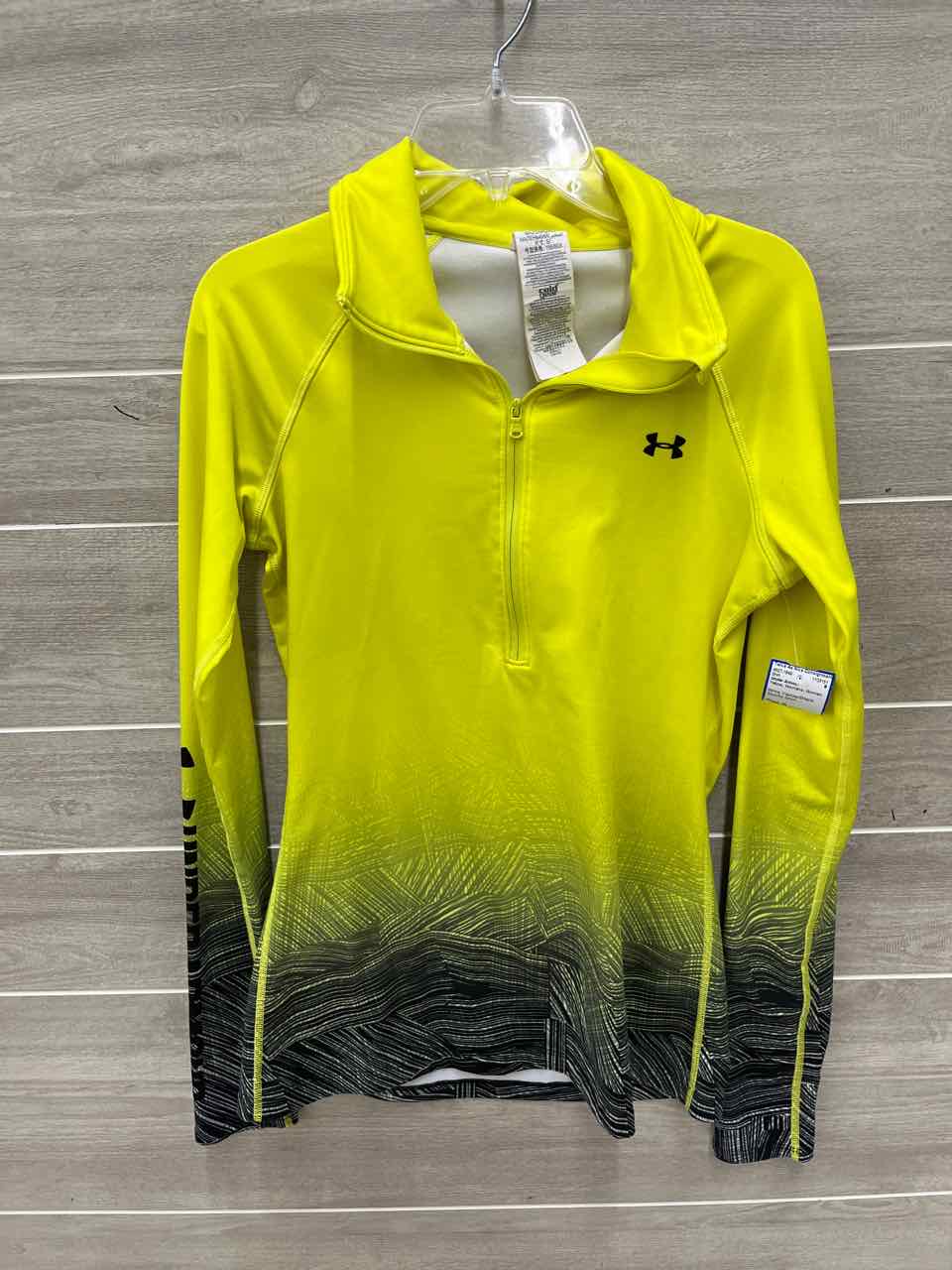 Under Armour Size S Yellow Womens Shirt
