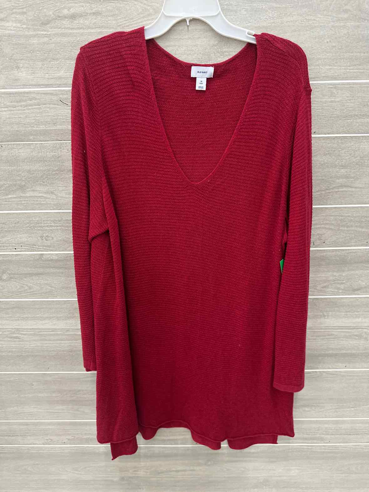 Old Navy Size 3X Red Plus Sweater