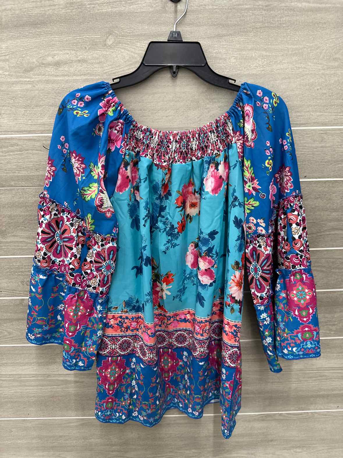 Blue Womens Women Size M Shirt