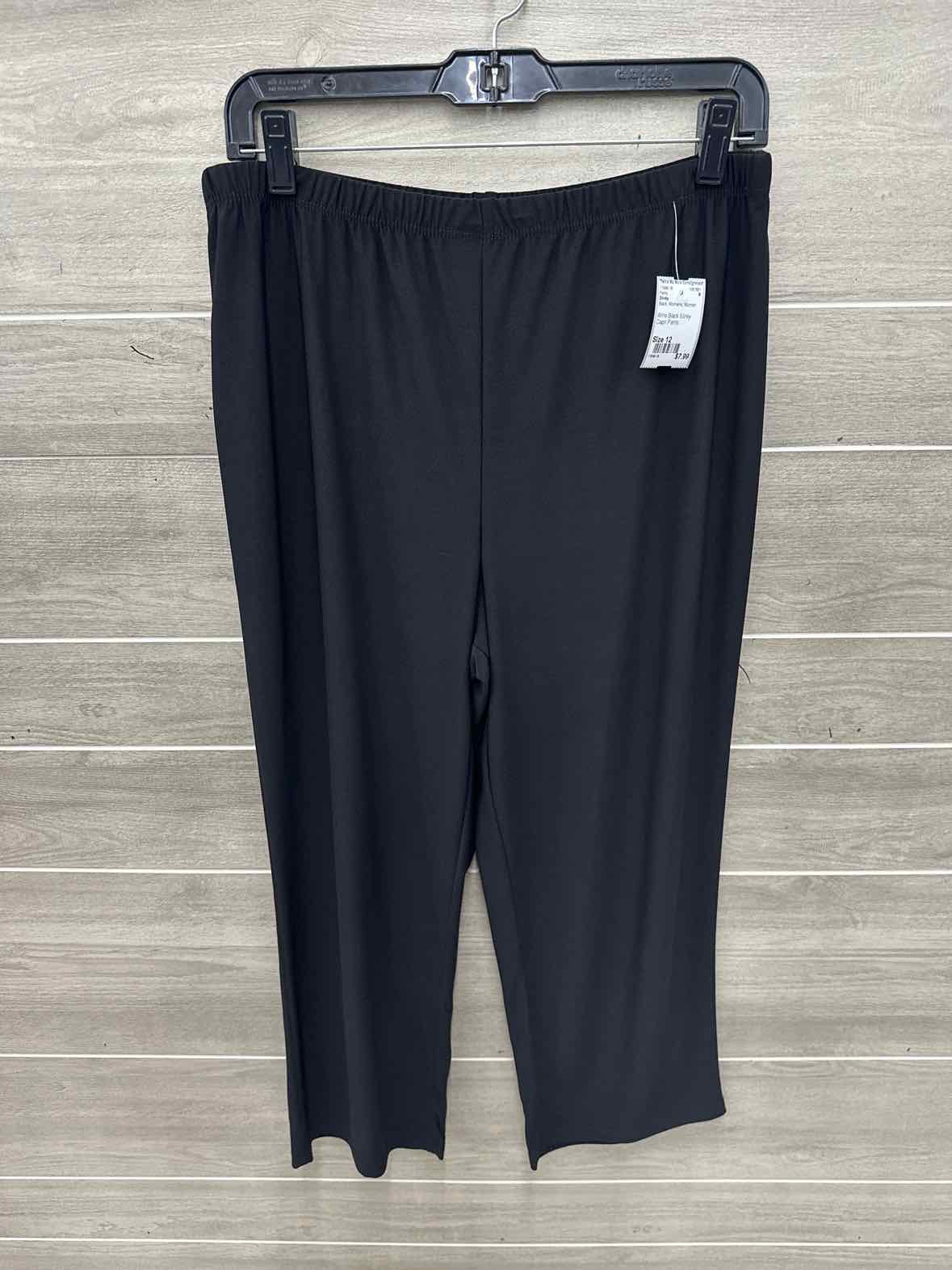 Slinky Size 12 Black Womens Pants