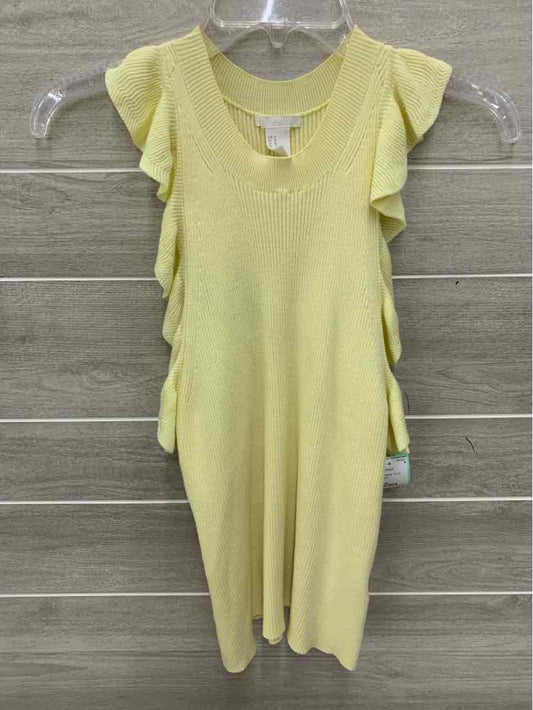 H&M Yellow Womens Size M Tank Top