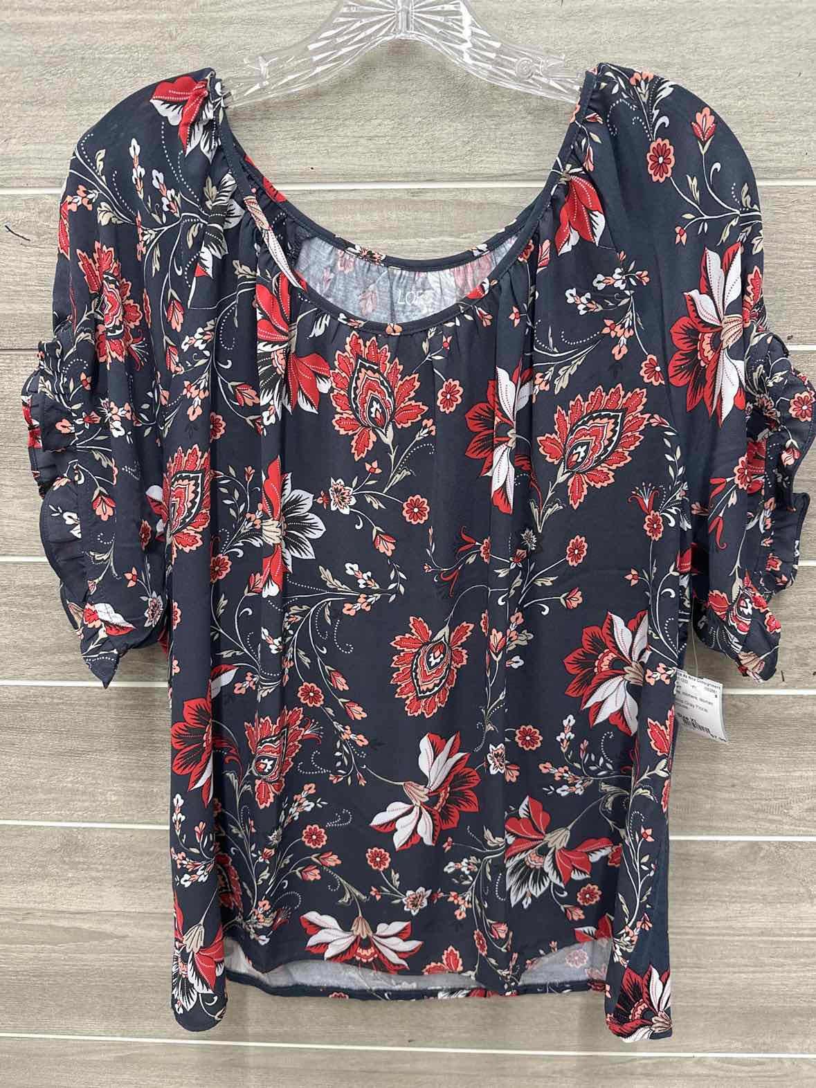 LOFT Size XL Gray Womens Shirt