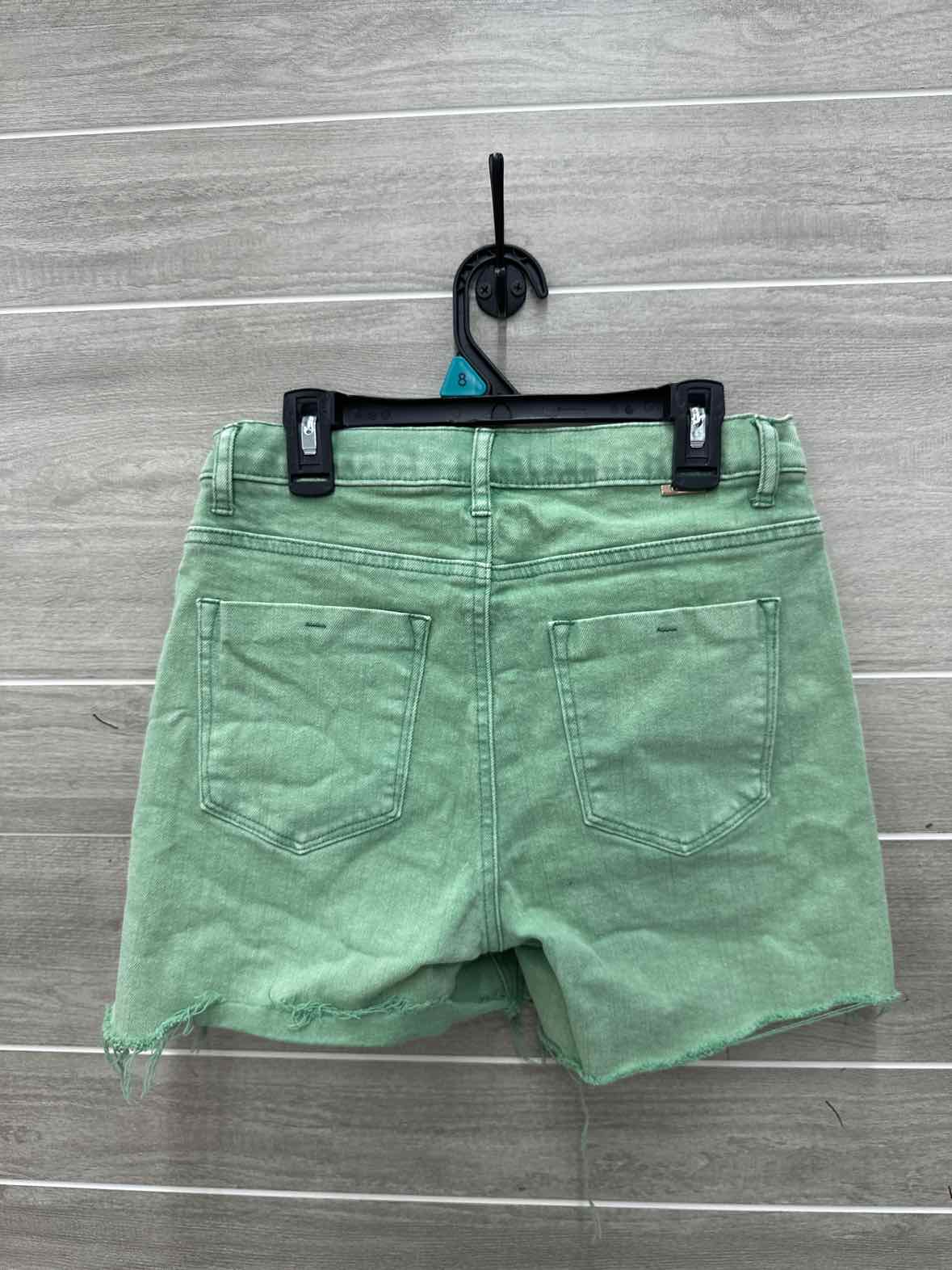Tractr Size 2 Green Womens Shorts