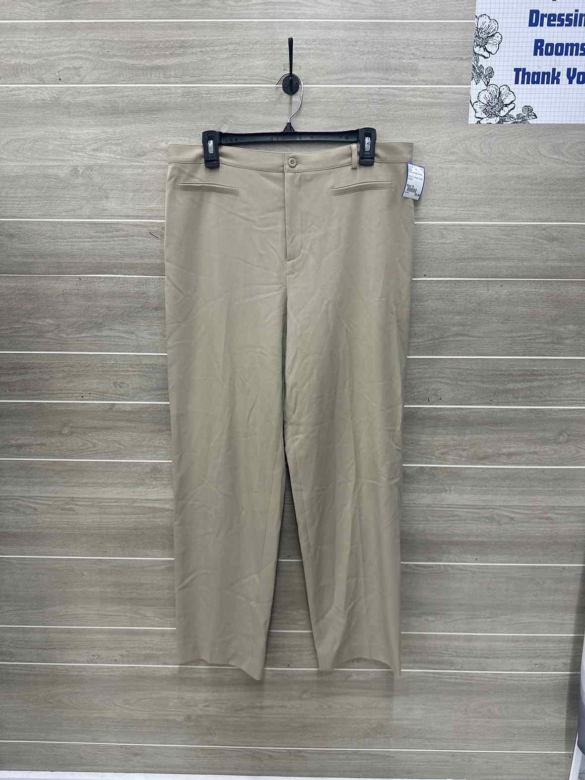 Apt 9 Size 14 Khaki Womens Pants