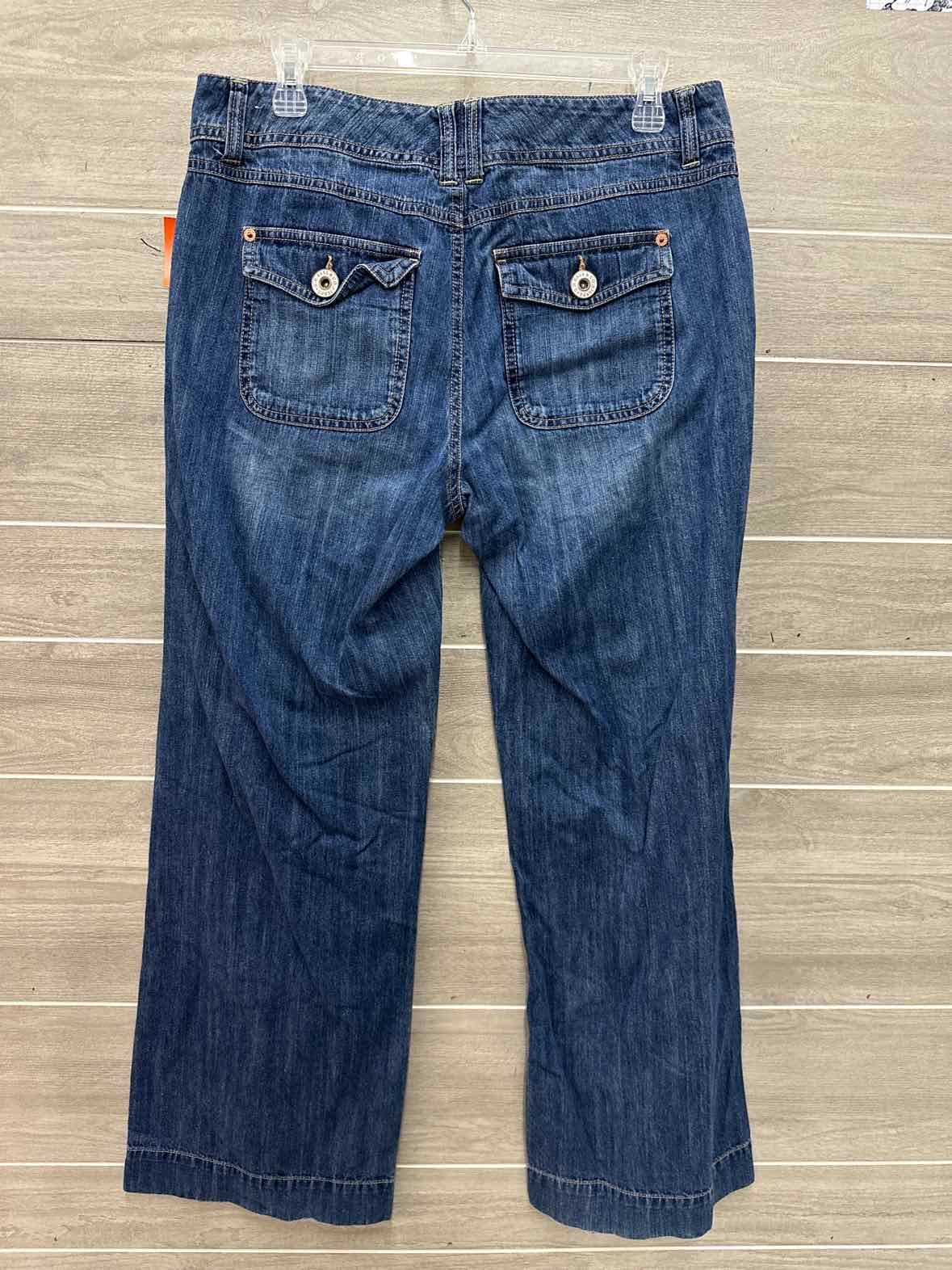BASS Size 8 Blue Womens Jeans