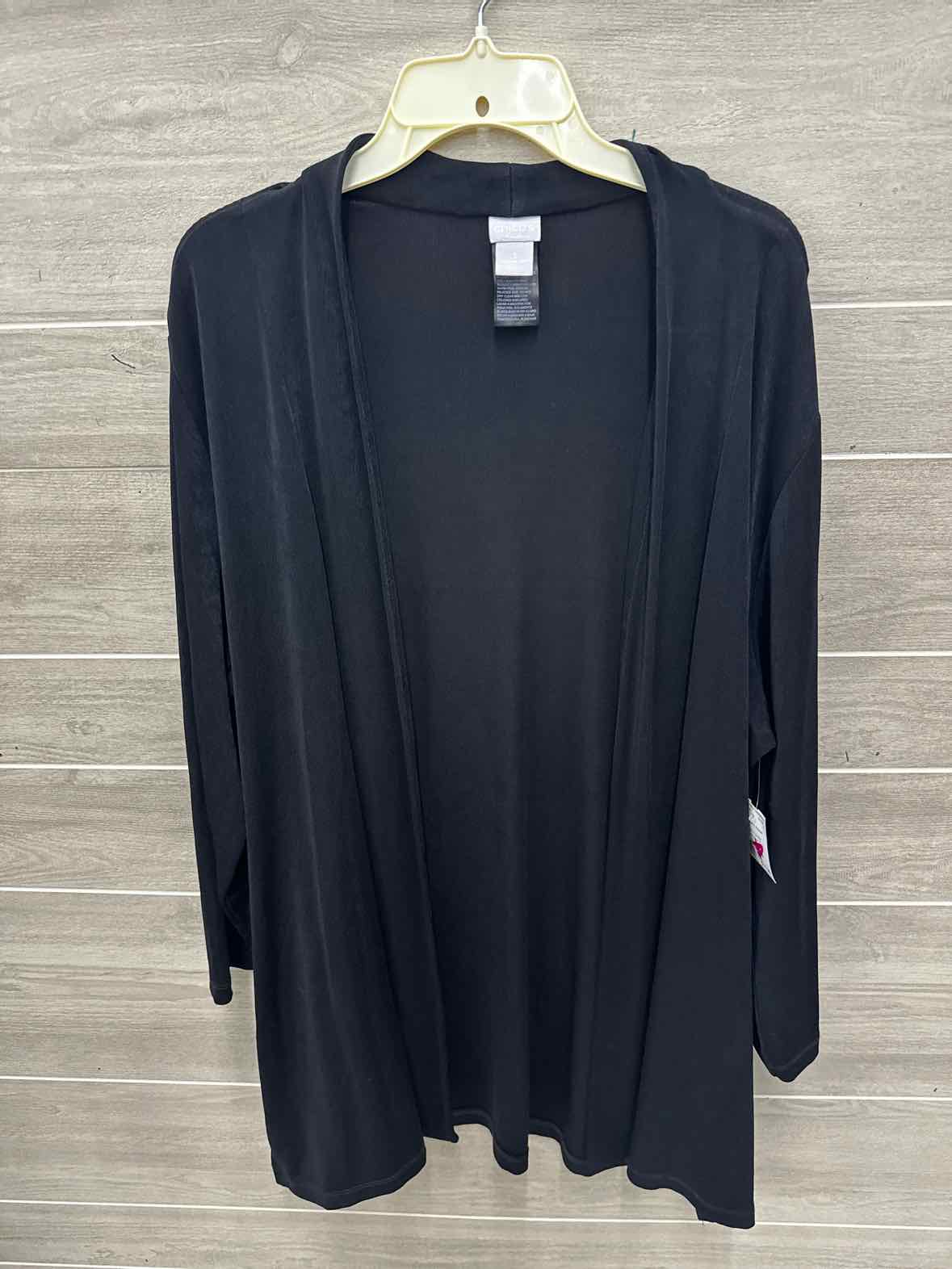 Chico's Size 16 Black Womens Shirt