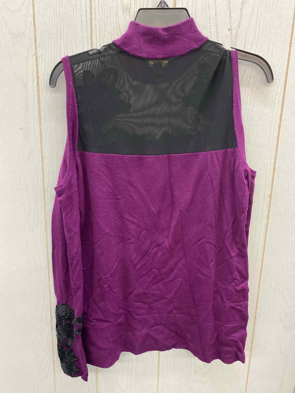 Thalia Sodi Purple Womens Size M Shirt