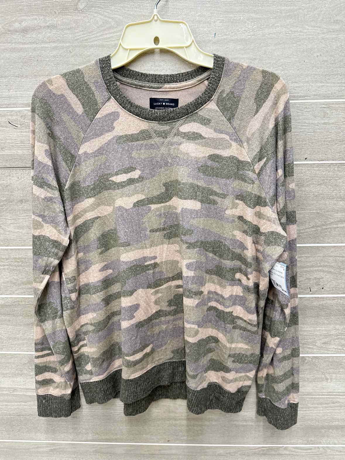 Lucky Size L Olive Womens Shirt