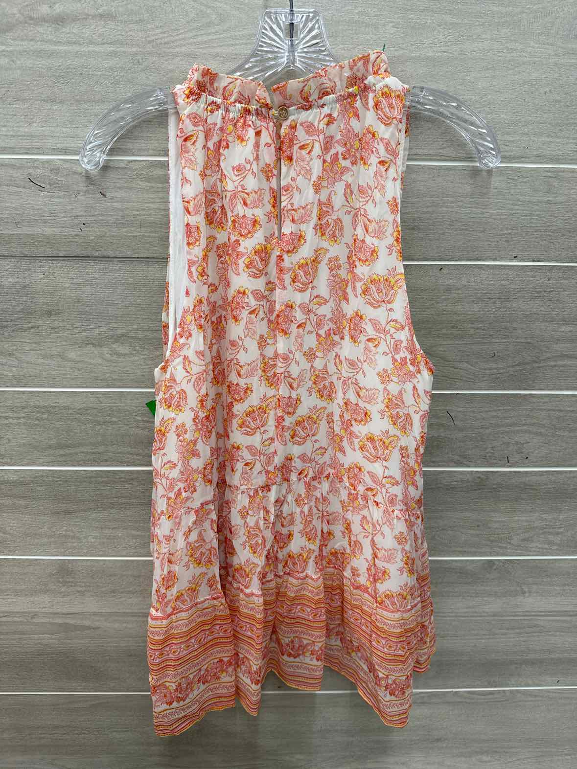 Size L Orange Womens Tank Top