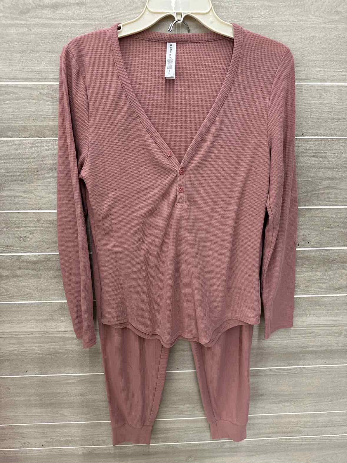 Athleta Pink Womens Size Small Pant Set