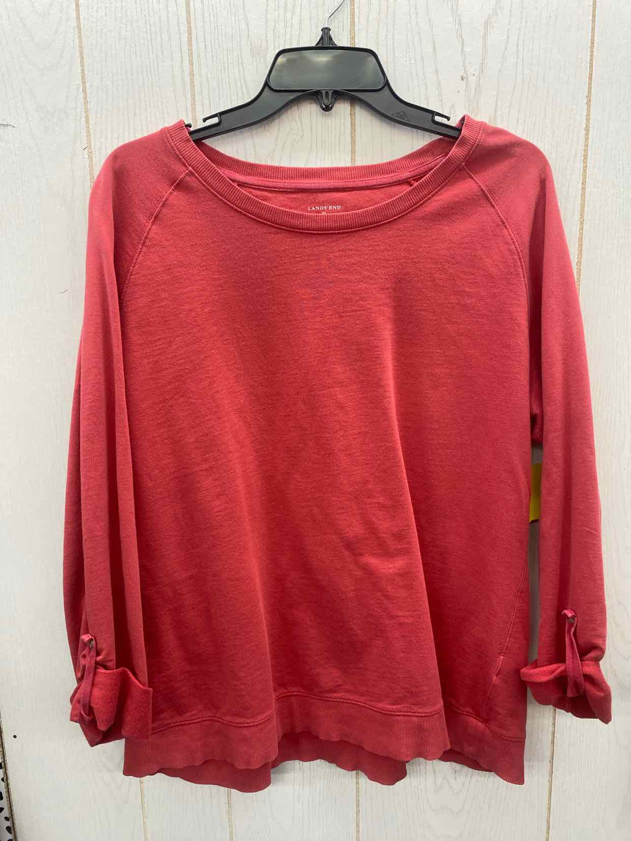 Lands End Red Womens Size 18 Shirt