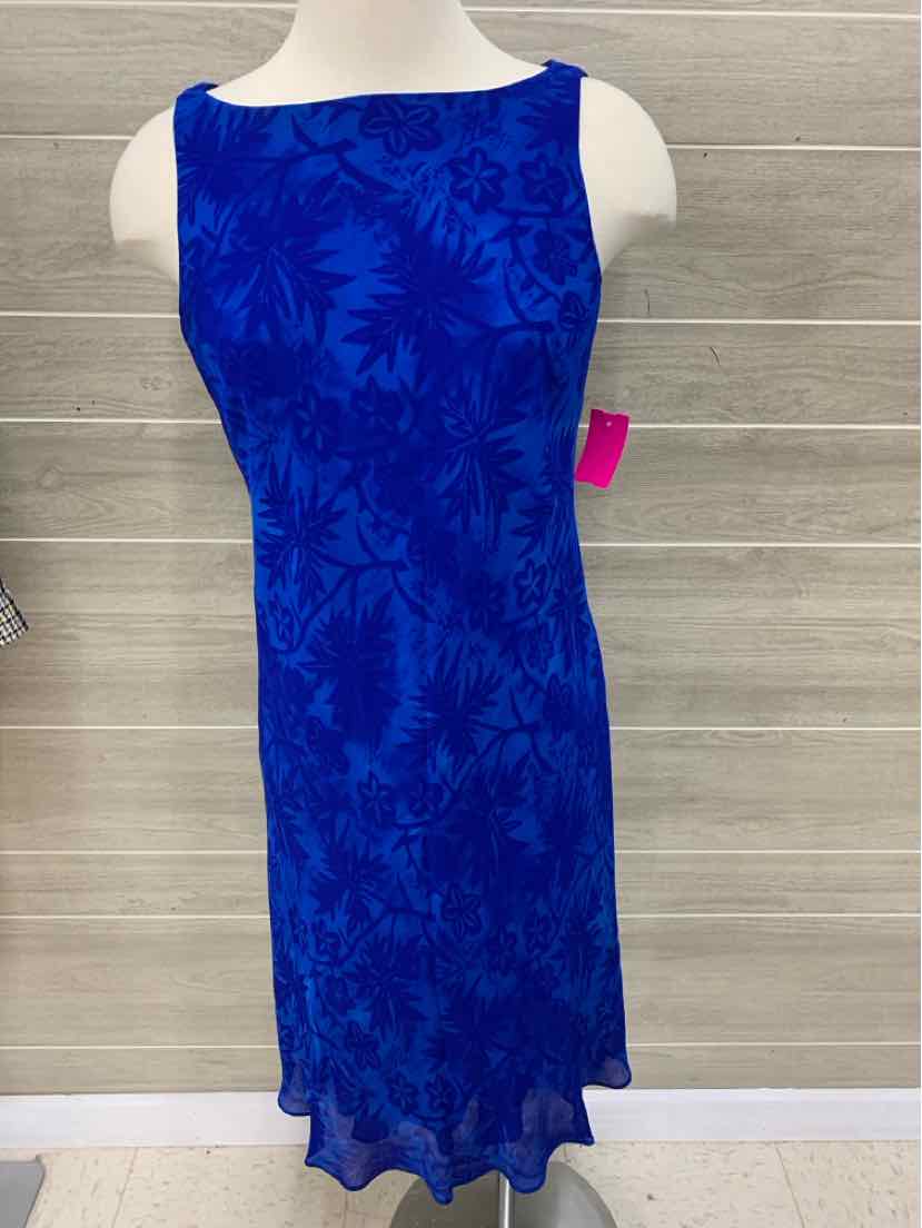 Jones New York Blue Womens Size 10 Dress