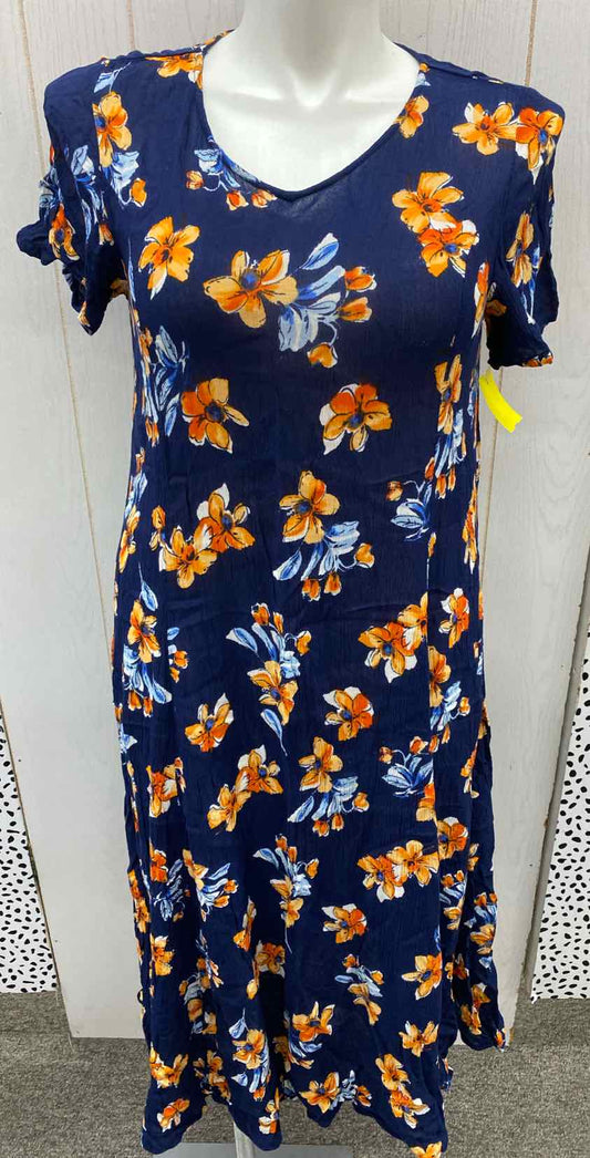 Woman Within Navy Womens Size 12 Dress