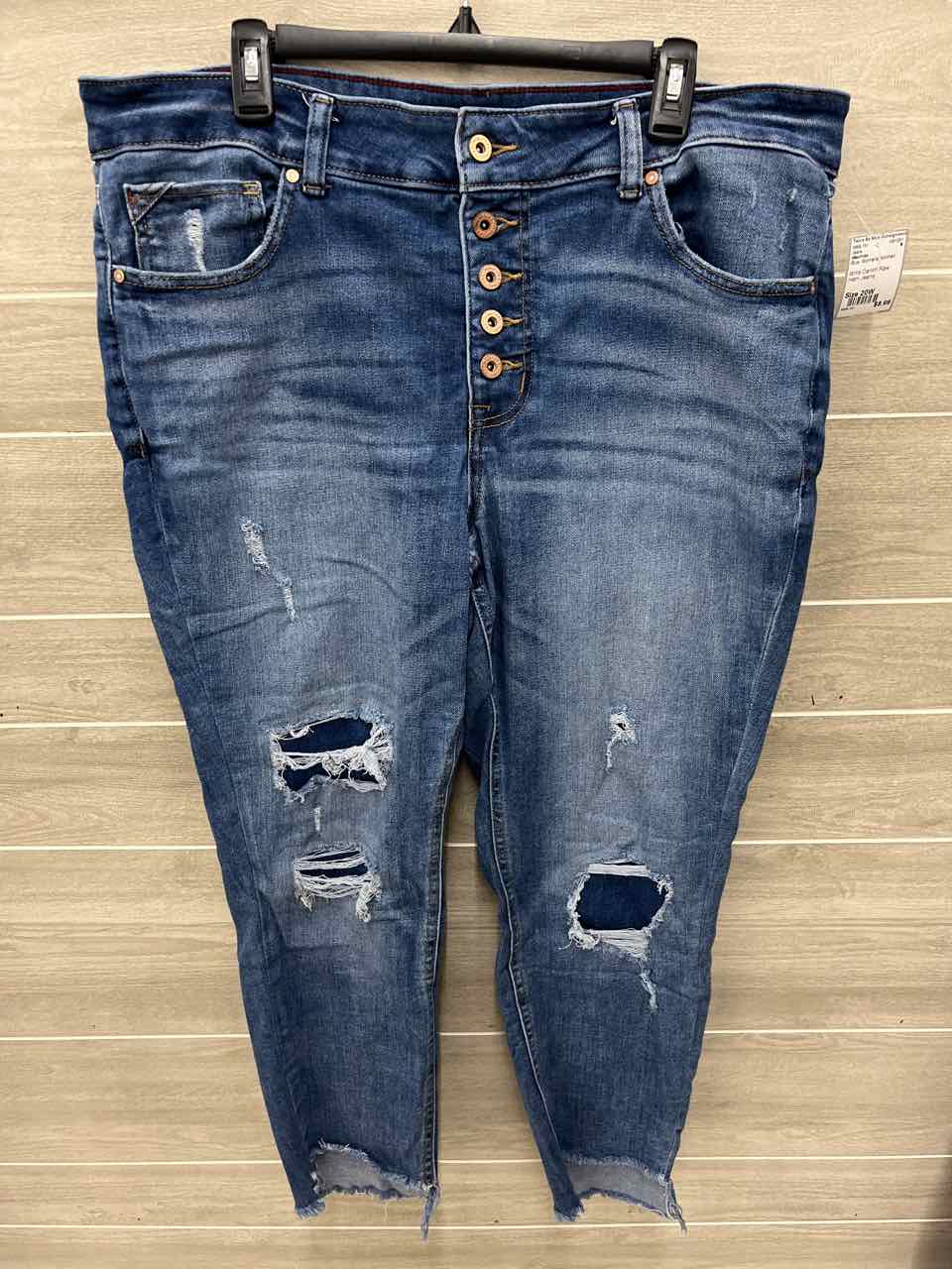Maurices Blue Womens Women Size 20W Jeans