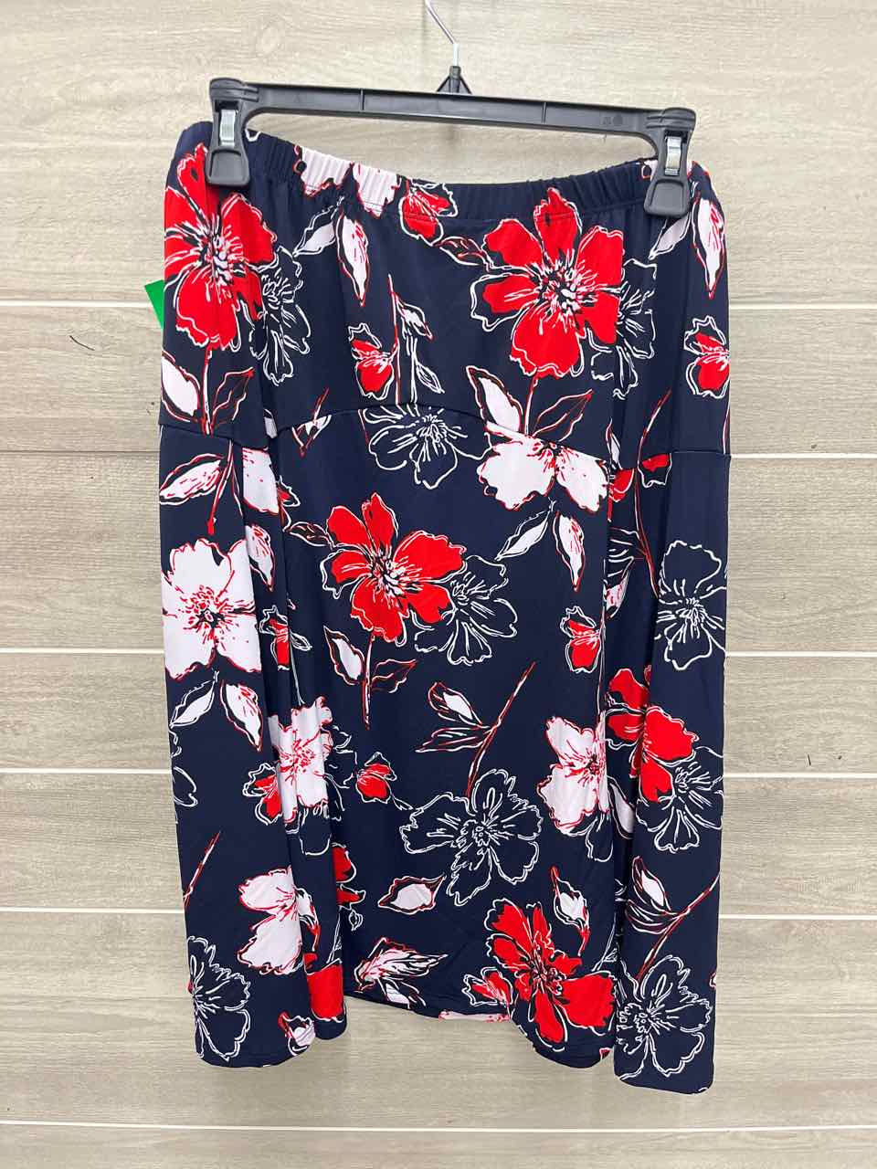 Size 3X Navy Plus Skirt