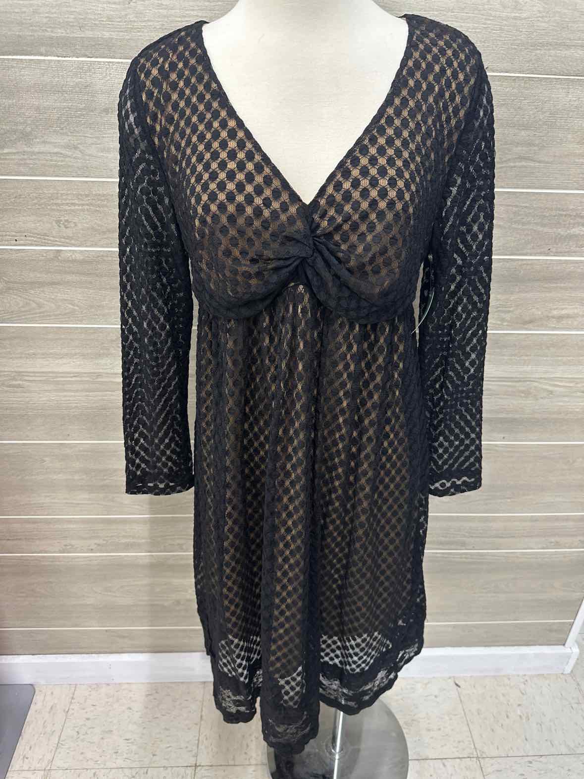 Monroe & Main Black Womens Size 10/12 Dress