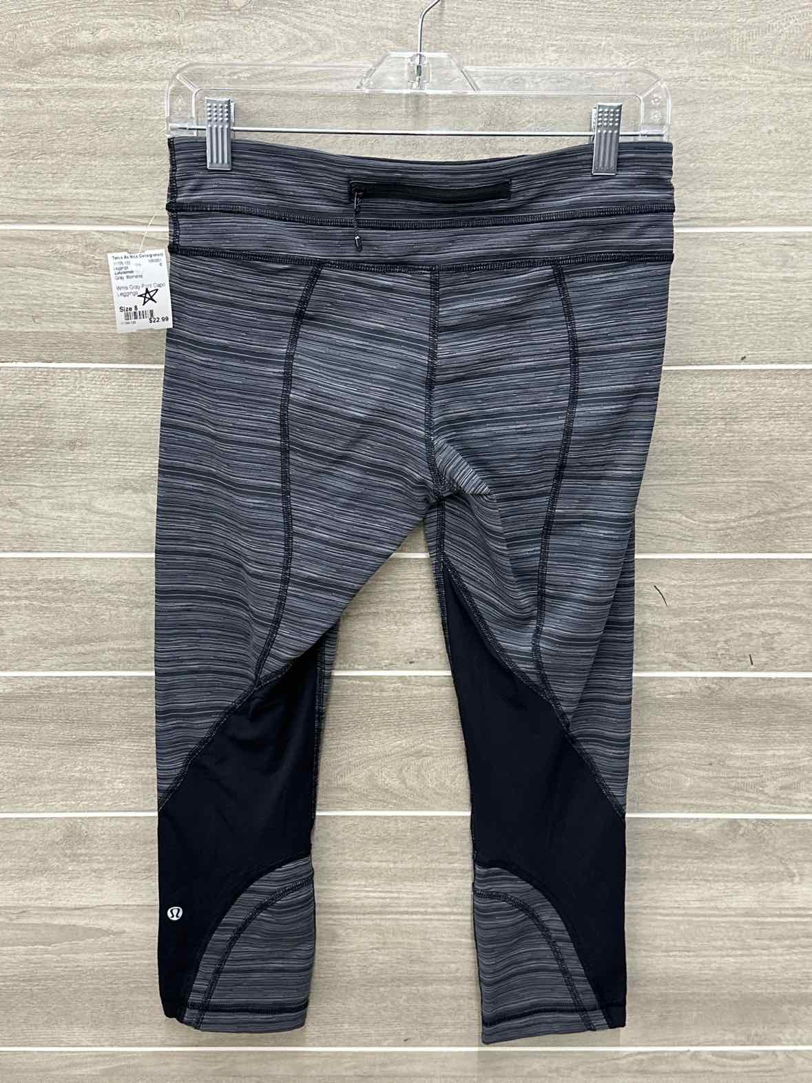 Lululemon Gray Womens Size 8 Leggings