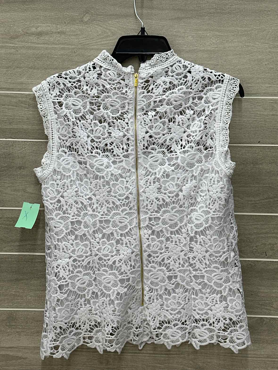 Nanette Lepore White Womens Size M Shirt