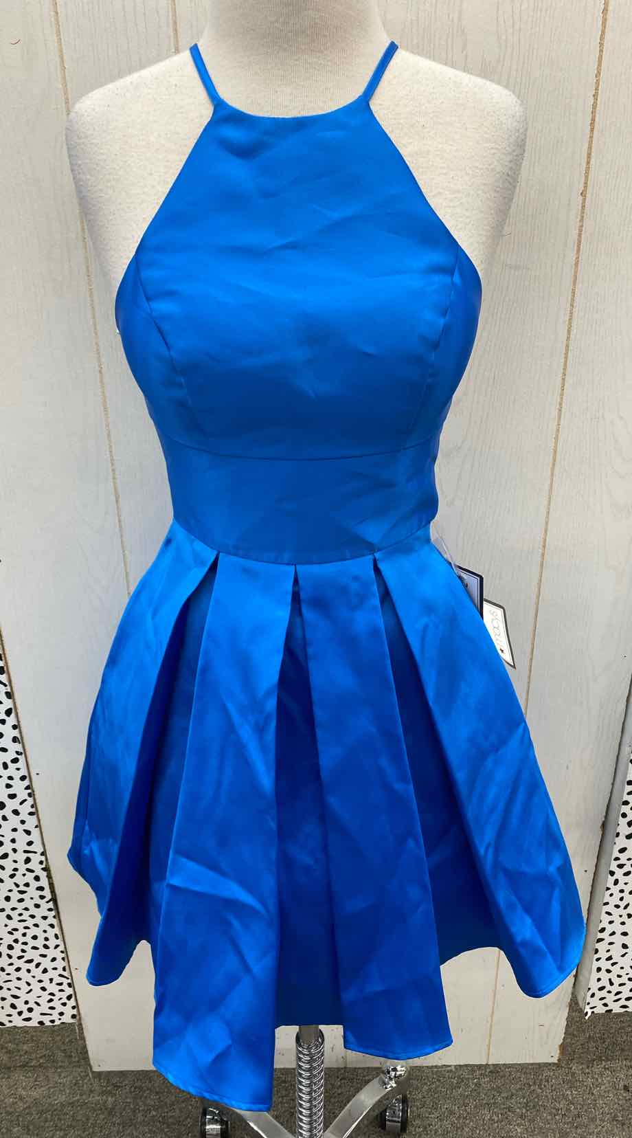 B. Darlin Blue Junior Size 3 4 Dress