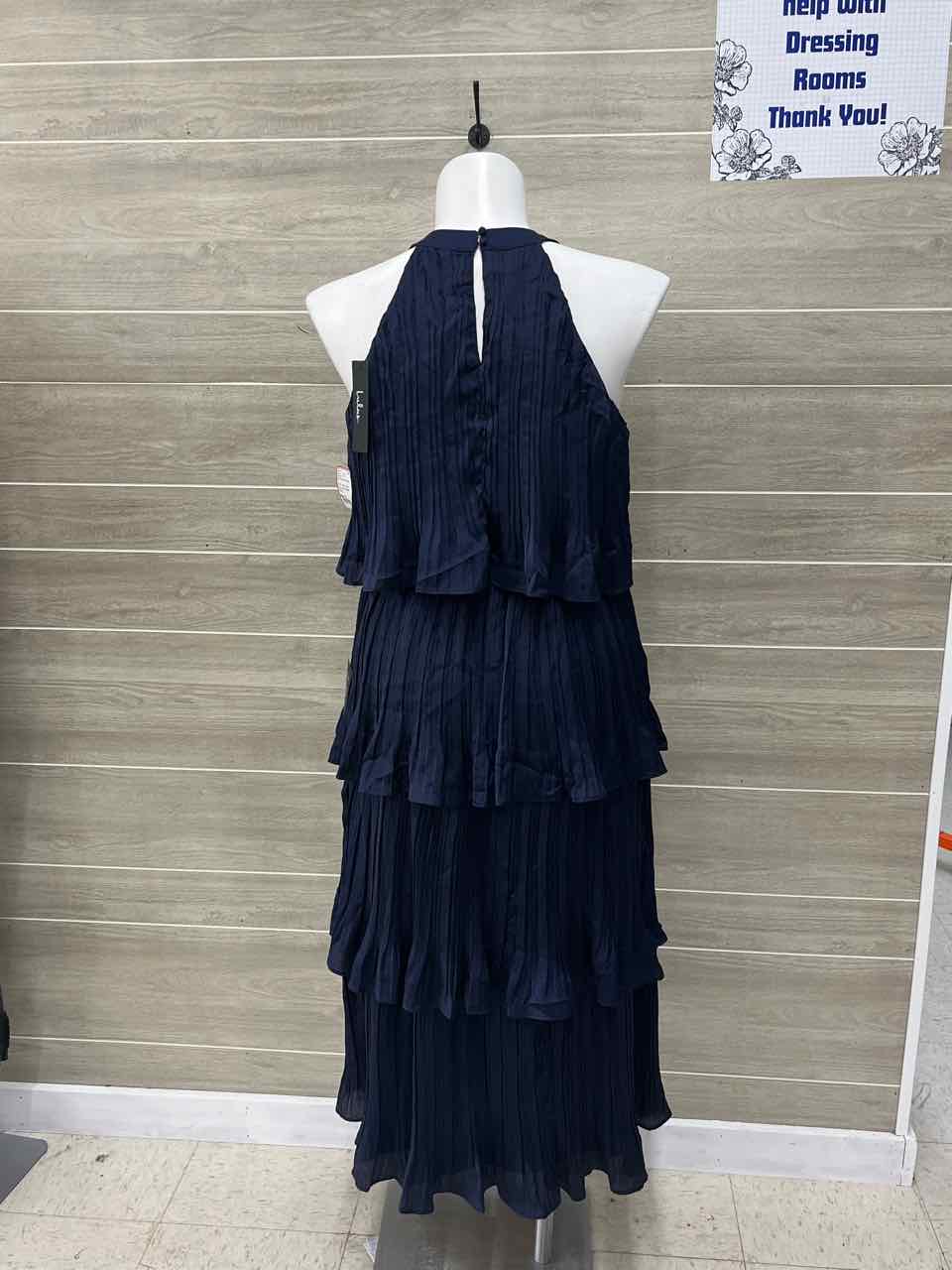 LULU'S Size 12 Blue Womens Dress