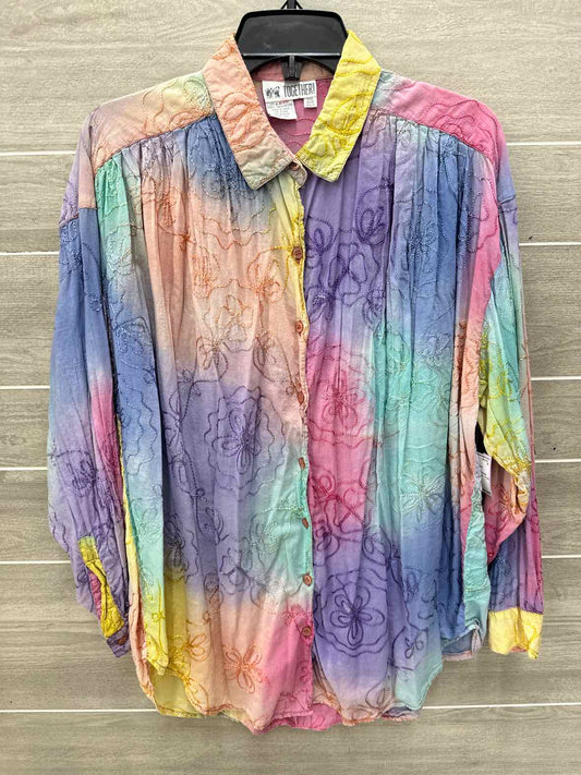 Together Multi-Color Womens Size L/XL Shirt