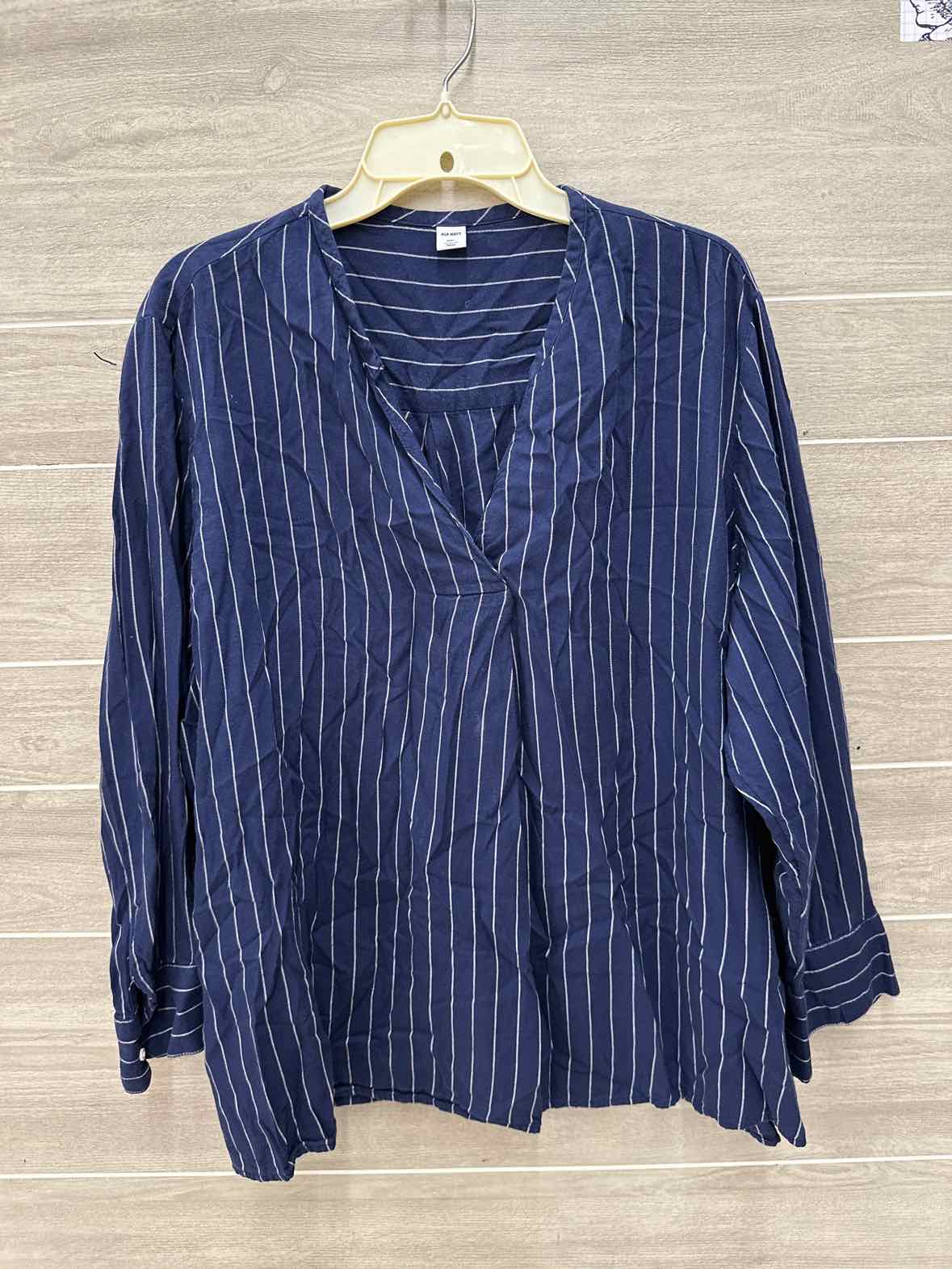 Old Navy Blue Womens Women Size XXL Shirt