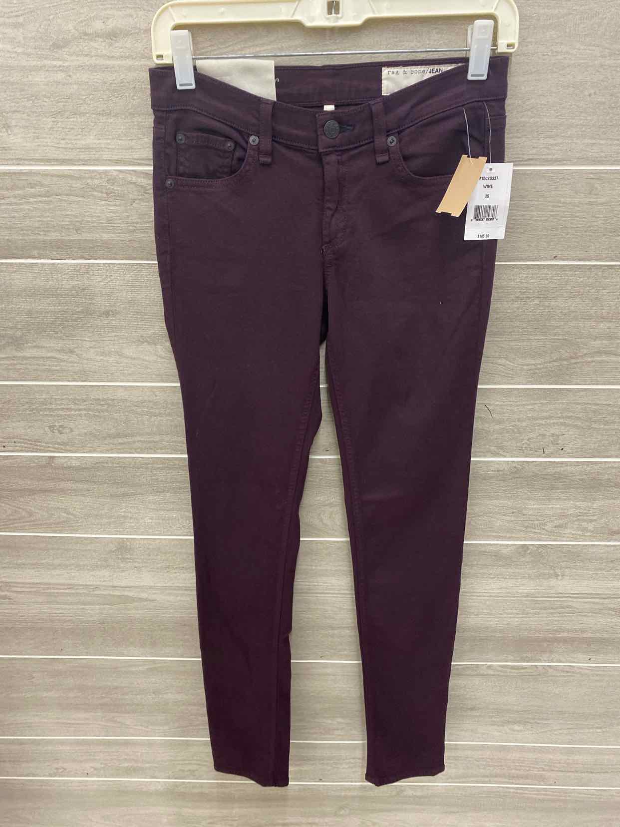 Rag & Bone Purple Womens Size 1/2 Pants