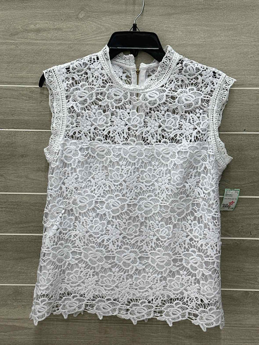 Nanette Lepore White Womens Size M Shirt