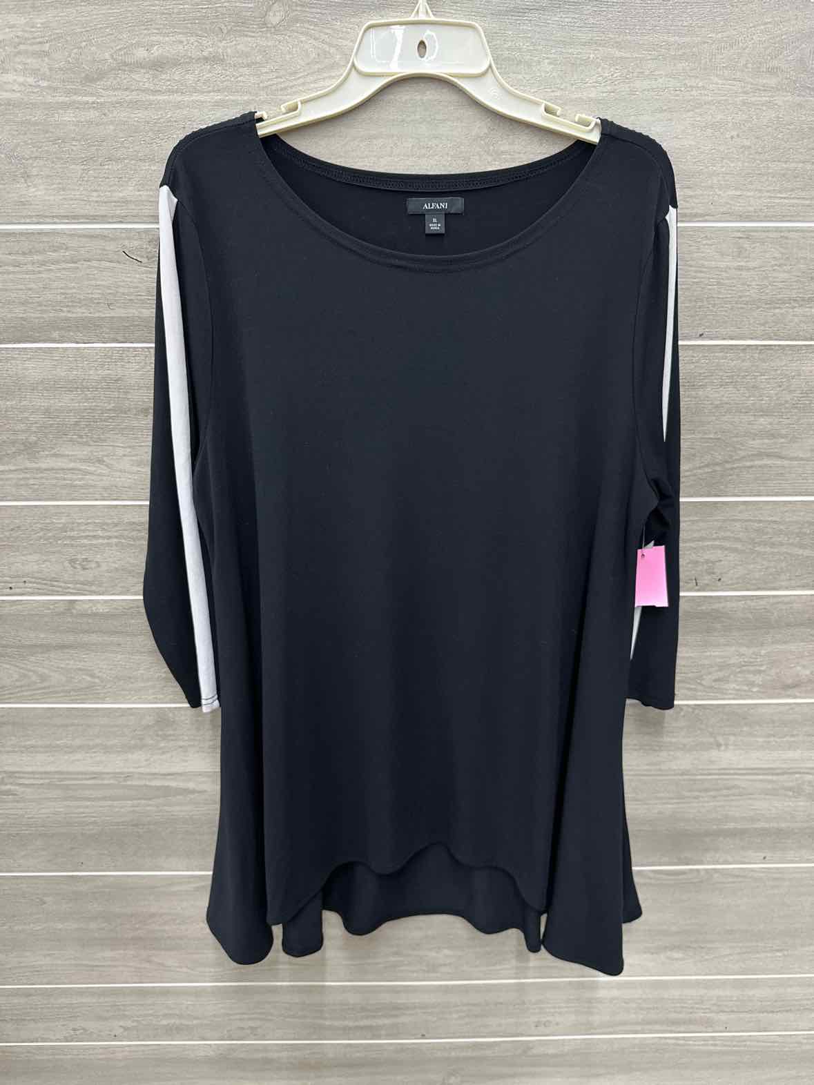 Alfani Size XL Black Womens Shirt