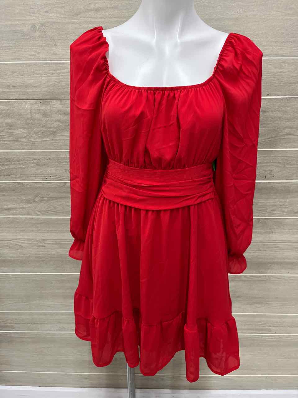 Size 8/10 Red Womens Dress