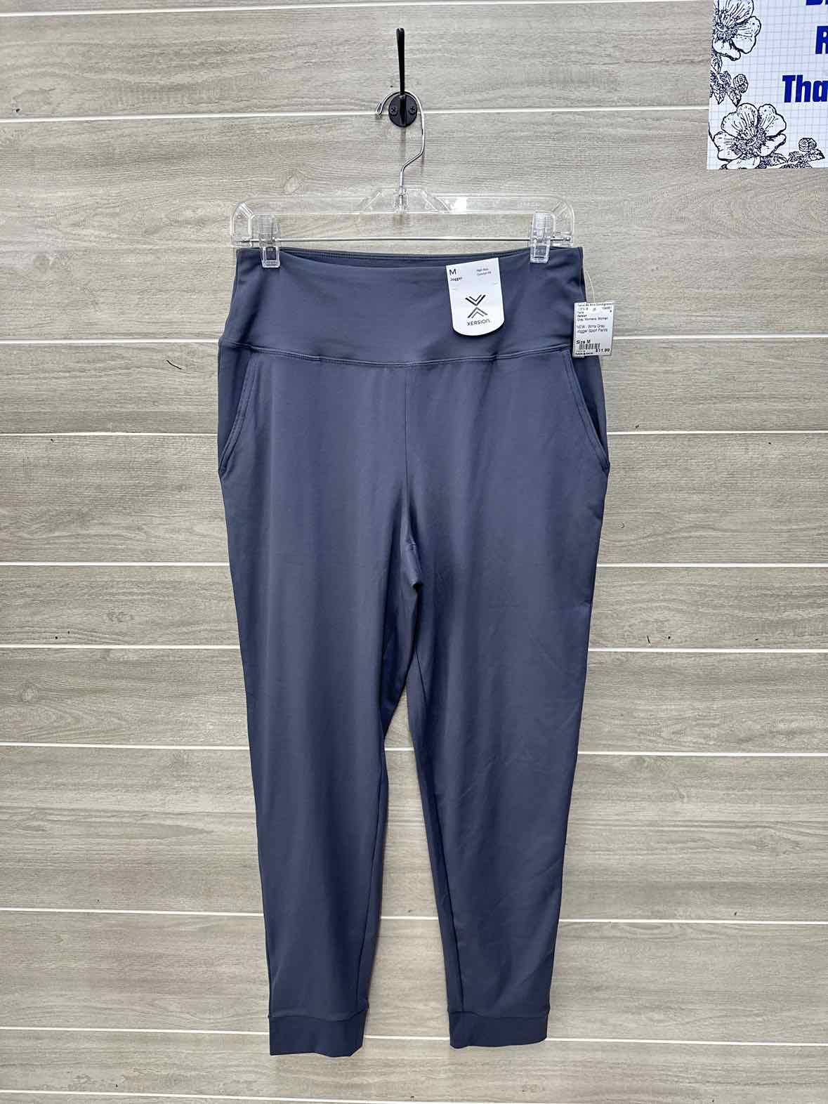 Xersion Gray Womens Women Size M Pants