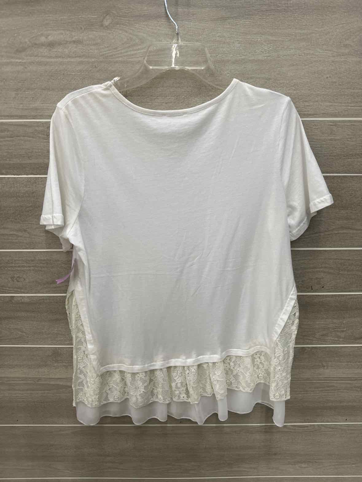 Umgee White Womens Size Small Shirt