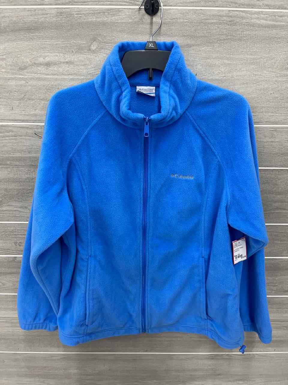 Columbia Size 1X Blue Plus Sweatshirt