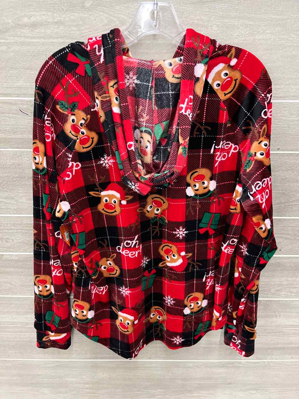 Red Womens Women Size XL Shirt