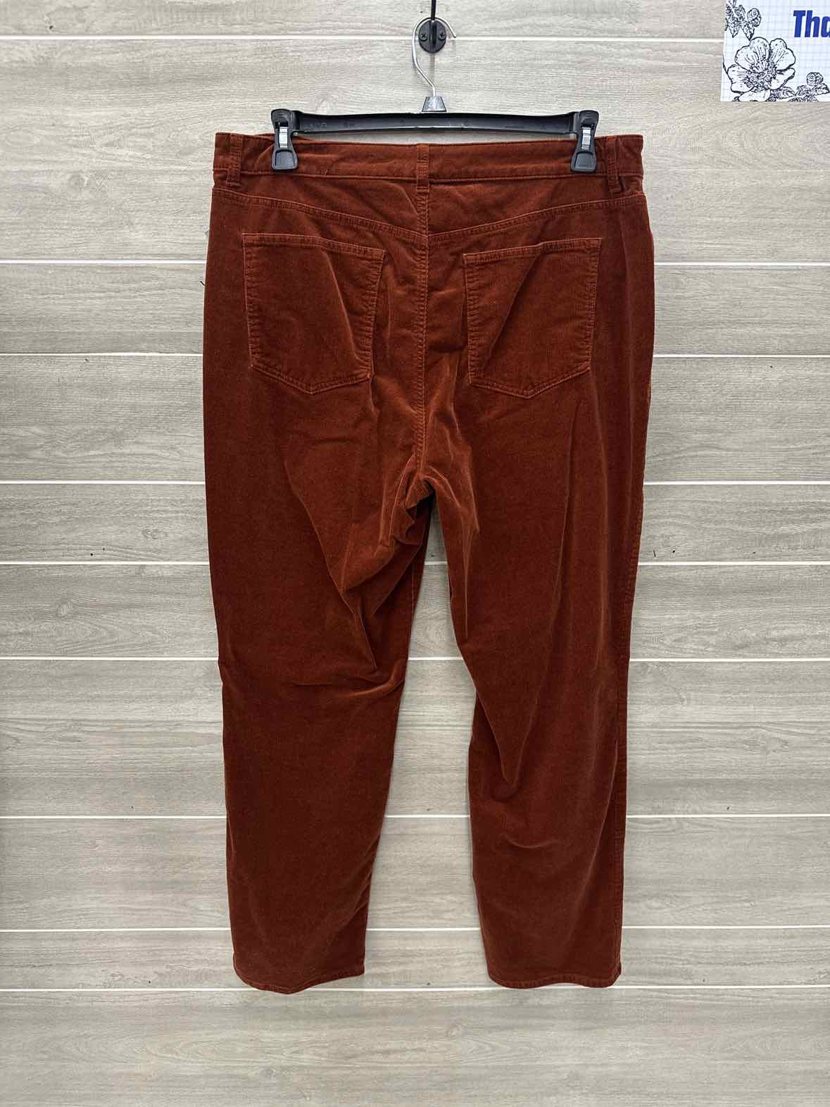 Talbots Brown Womens Women Size 16 Pants
