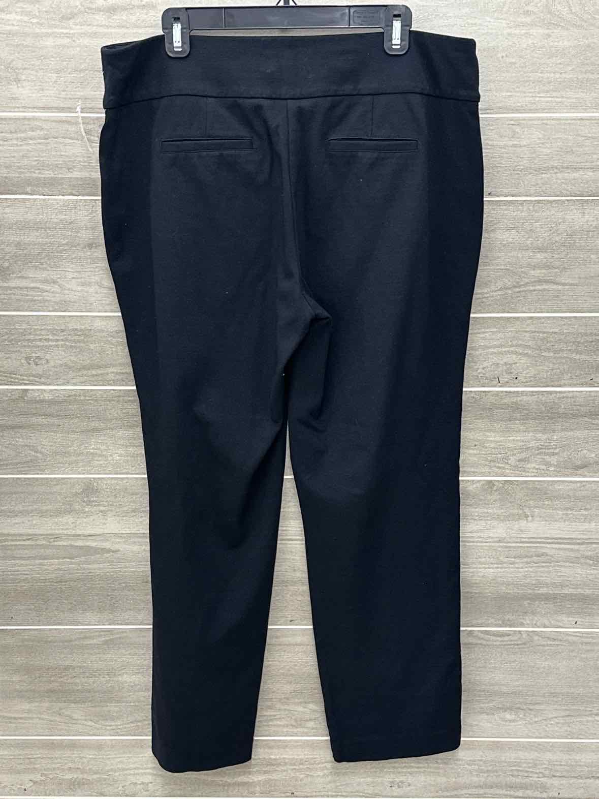 Charter Club Black Womens Size 16W Pants