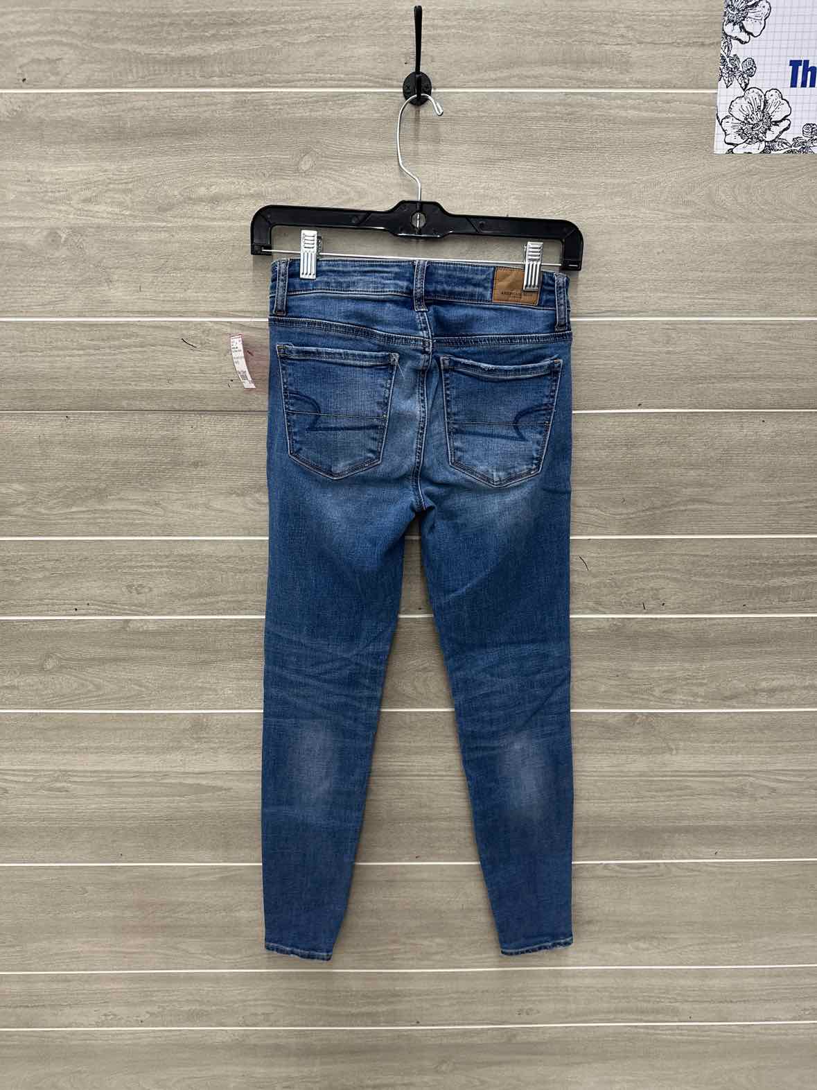 American Eagle Size 0 Short Blue Womens Jeans