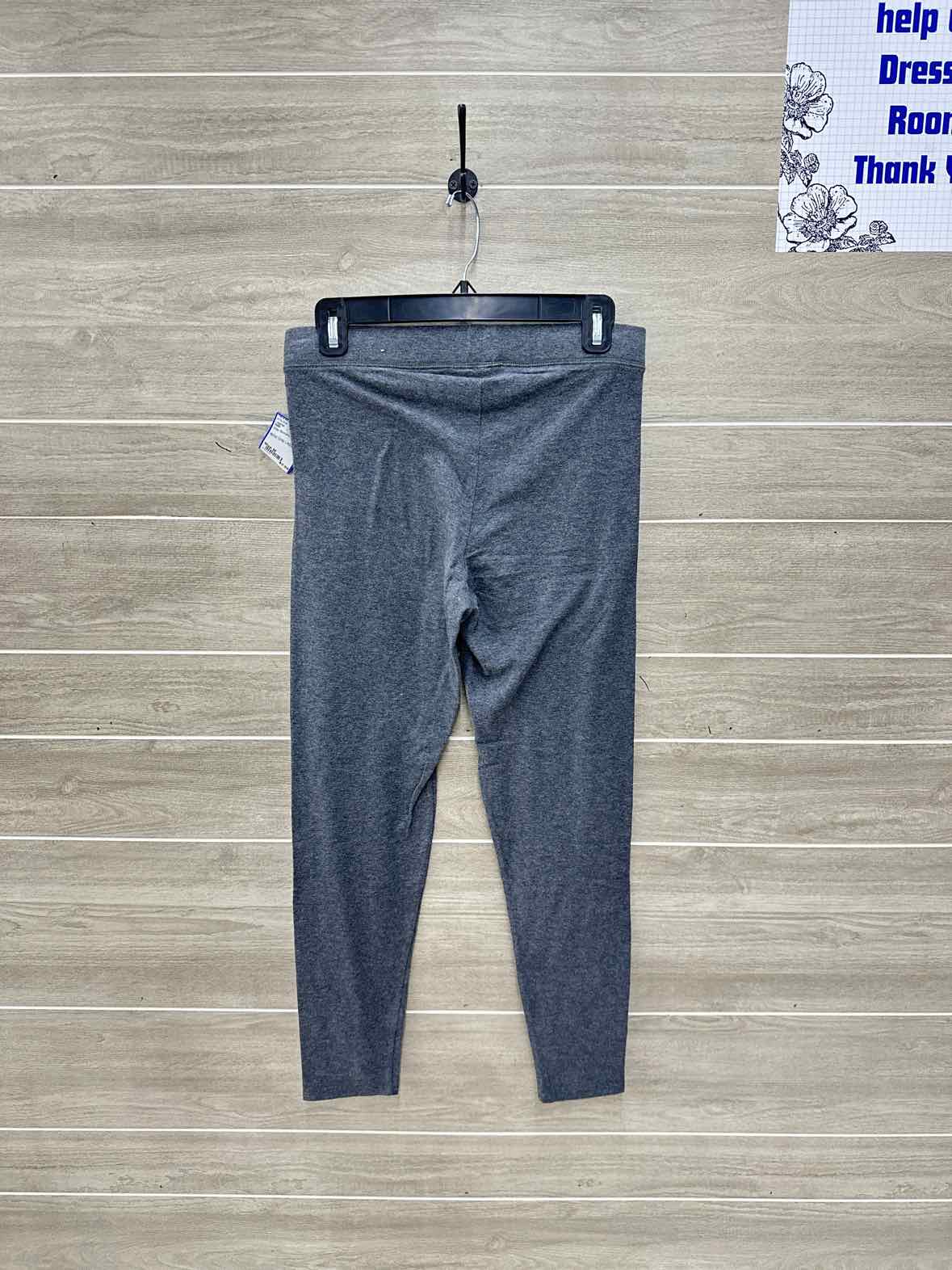 PINK Size M Gray Womens Leggings