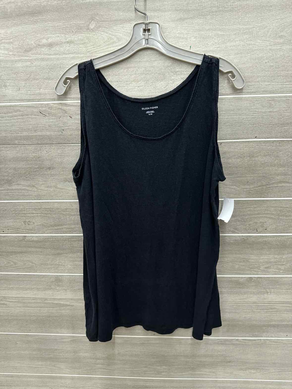 Eileen Fisher Size XL Black Womens Tank Top