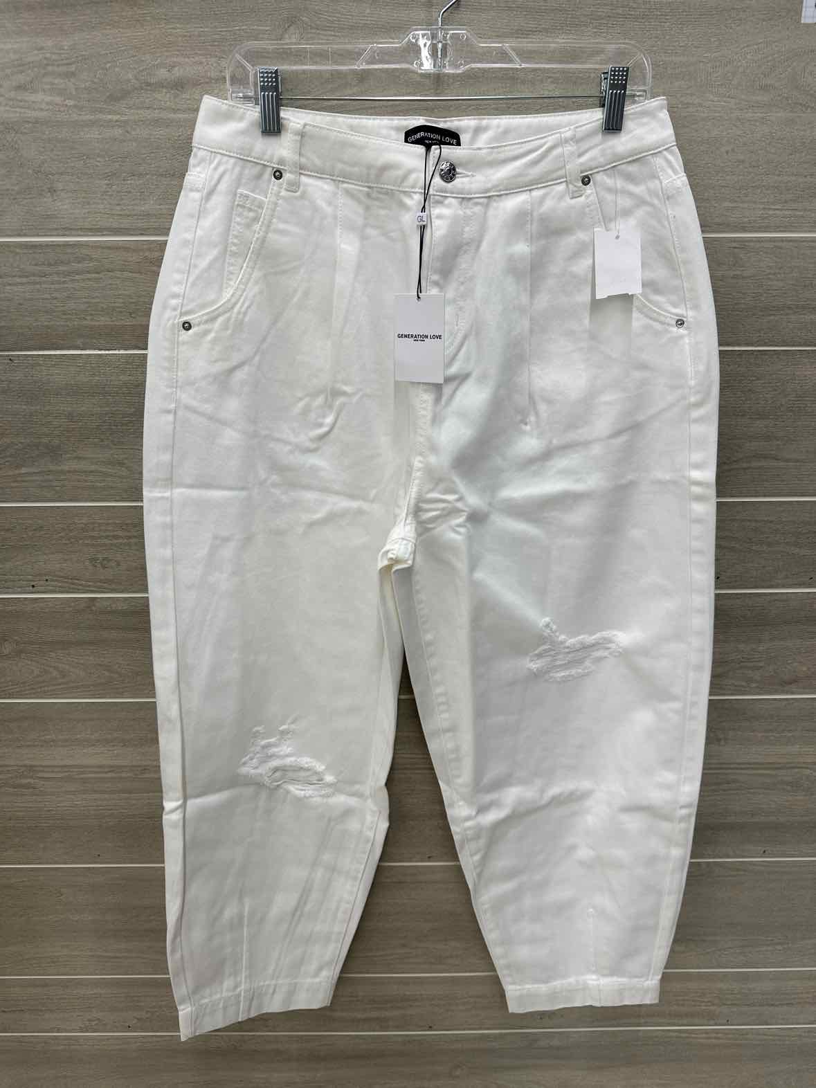 Generation Love White Womens Size 10/12 Jeans