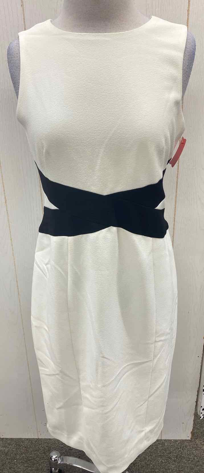 Vince Camuto White Womens Size 6 Dress